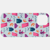Happy Ramadan Pattern Case-Mate iPhone Hülle (Rückseite (Horizontal))