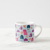 Happy Ramadan Pattern Espressotasse (Rechts)