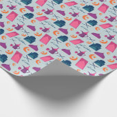 Happy Ramadan Pattern Geschenkpapier (Ecke)