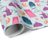 Happy Ramadan Pattern Geschenkpapier (Rolleneckpunkt)
