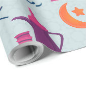 Happy Ramadan Pattern Geschenkpapier (Rolleneckpunkt)