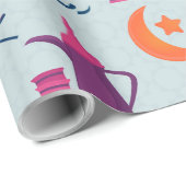 Happy Ramadan Pattern Geschenkpapier (Rolleneckpunkt)
