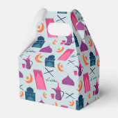 Happy Ramadan Pattern Geschenkschachtel (Rückseite)