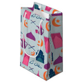Happy Ramadan Pattern Kleine Geschenktüte (Vorderseite Schrägansicht)