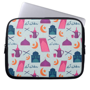 Happy Ramadan Pattern Laptopschutzhülle