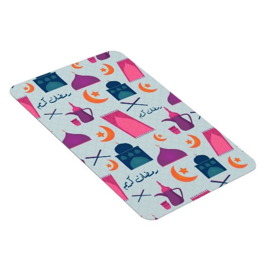 Happy Ramadan Pattern Magnet (Rechte Seite)