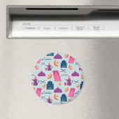 Happy Ramadan Pattern Magnet (In Situ (Geschirrspüler))