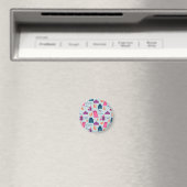 Happy Ramadan Pattern Magnet (In Situ (Geschirrspüler))