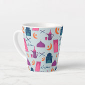 Happy Ramadan Pattern Milchtasse (Linke Ecke)