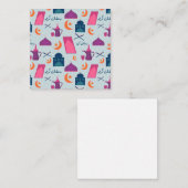 Happy Ramadan Pattern Mitteilungskarte (Vorne/Hinten)