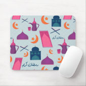 Happy Ramadan Pattern Mousepad (Mit Mouse)