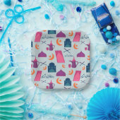 Happy Ramadan Pattern Pappteller (Party)
