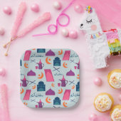 Happy Ramadan Pattern Pappteller (Party)
