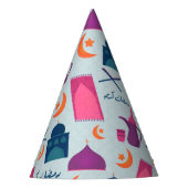 Happy Ramadan Pattern Partyhütchen (Vorderseite)