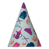 Happy Ramadan Pattern Partyhütchen (Rechts)