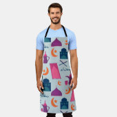 Happy Ramadan Pattern Schürze (Getragen)