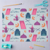 Happy Ramadan Pattern Seidenpapier (Basteln)