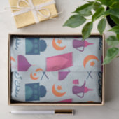 Happy Ramadan Pattern Seidenpapier (Geschenk)
