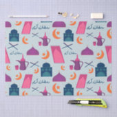 Happy Ramadan Pattern Seidenpapier (Handwerk)