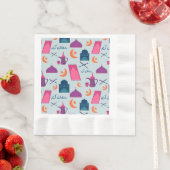 Happy Ramadan Pattern Serviette (Beispiel)
