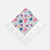 Happy Ramadan Pattern Serviette (Ecke)