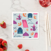 Happy Ramadan Pattern Serviette (Beispiel)