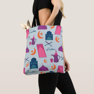 Happy Ramadan Pattern Tasche