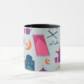 Happy Ramadan Pattern Tasse (Zentrum)
