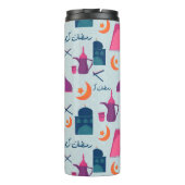 Happy Ramadan Pattern Thermosbecher (Rückseite)