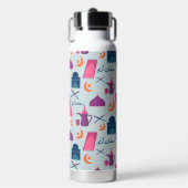 Happy Ramadan Pattern Trinkflasche (Vorderseite)