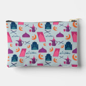 Happy Ramadan Pattern Zubehörtasche (Rückseite)