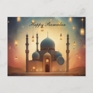 Happy Ramadan Post Card Feiertagspostkarte