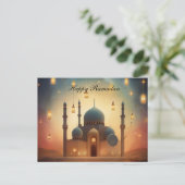 Happy Ramadan Post Card Feiertagspostkarte (Stehend Vorderseite)