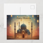 Happy Ramadan Post Card Feiertagspostkarte (Vorne/Hinten)