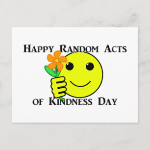 Happy Random Acts of Kindness Day Postkarte