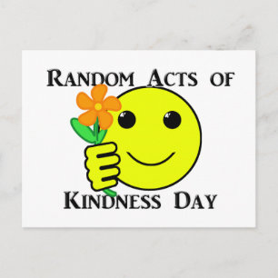 Happy Random Acts of Kindness Day Postkarte