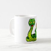 Happy Rattlesnake Kaffeetasse (Vorderseite Links)