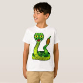 Happy Rattlesnake T-Shirt (Vorne ganz)
