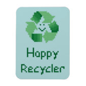 Happy Recycling Flexibles Magnet (Vertikal)