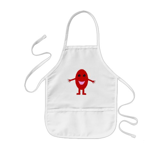 Happy Red Grape Kids Cooking Schürze (Vorne)