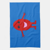 Happy Red Grape Kitchen Handtuch (Vertikal)