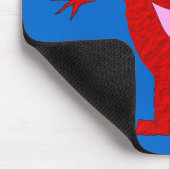 Happy Red Grape Mousepad (Ecke)