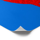 Happy Red Grape Poster (Ecke)