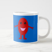 Happy Red Grape Tasse (Rechts)
