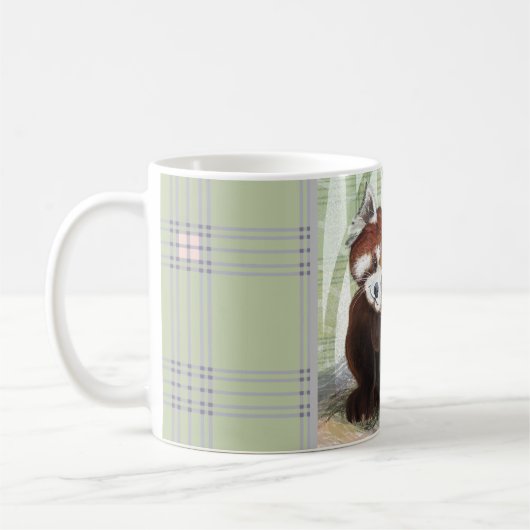 Happy Red Panda Kaffeetasse (Links)
