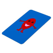 Happy Red Premium Magnet (Linke Seite)