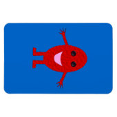 Happy Red Premium Magnet (Horizontal)