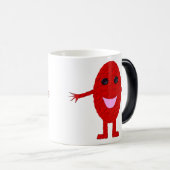 Happy Red Traupe Morphing Tasse (VorderseiteRechts)