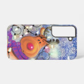 Happy Reindeer Weihnachten Samsung oder iPhone Fäl Galaxy Hülle (Rückseite (Horizontal))