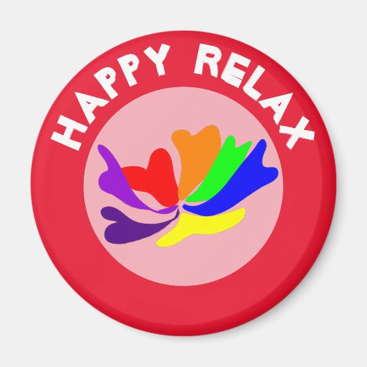 HAPPY RELAX MAGNET (Vorne)